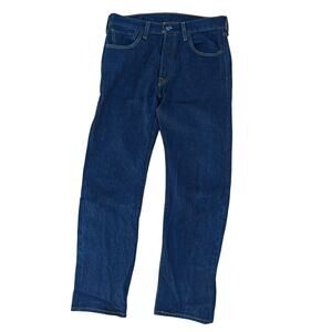 Levi’s 501 Original Button Fly Jeans W30 L30 Dark Wash Straight Leg